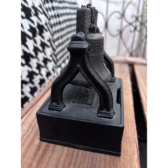 Miniature Cast Metal Replica of the Liberty Bell with Working Bell! 1776 - Picture 4 of 9